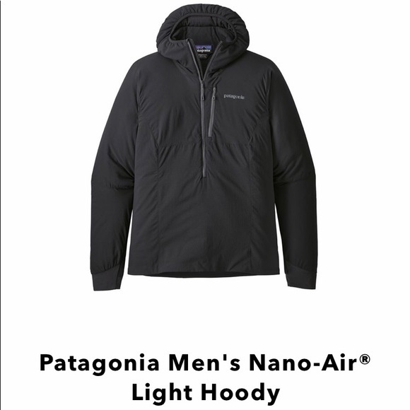 patagonia nano air light hoody black