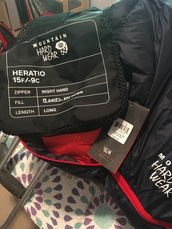 heratio sleeping bag