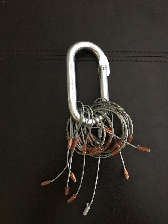 FS Aid climbing gear (copper heads & circle heads, beaks & RURPs, rivet hangers, pro traxion)