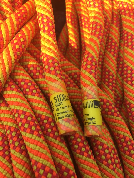 FS 60M Sterling Marathon Pro 10.1 Dynamic Climbing Rope