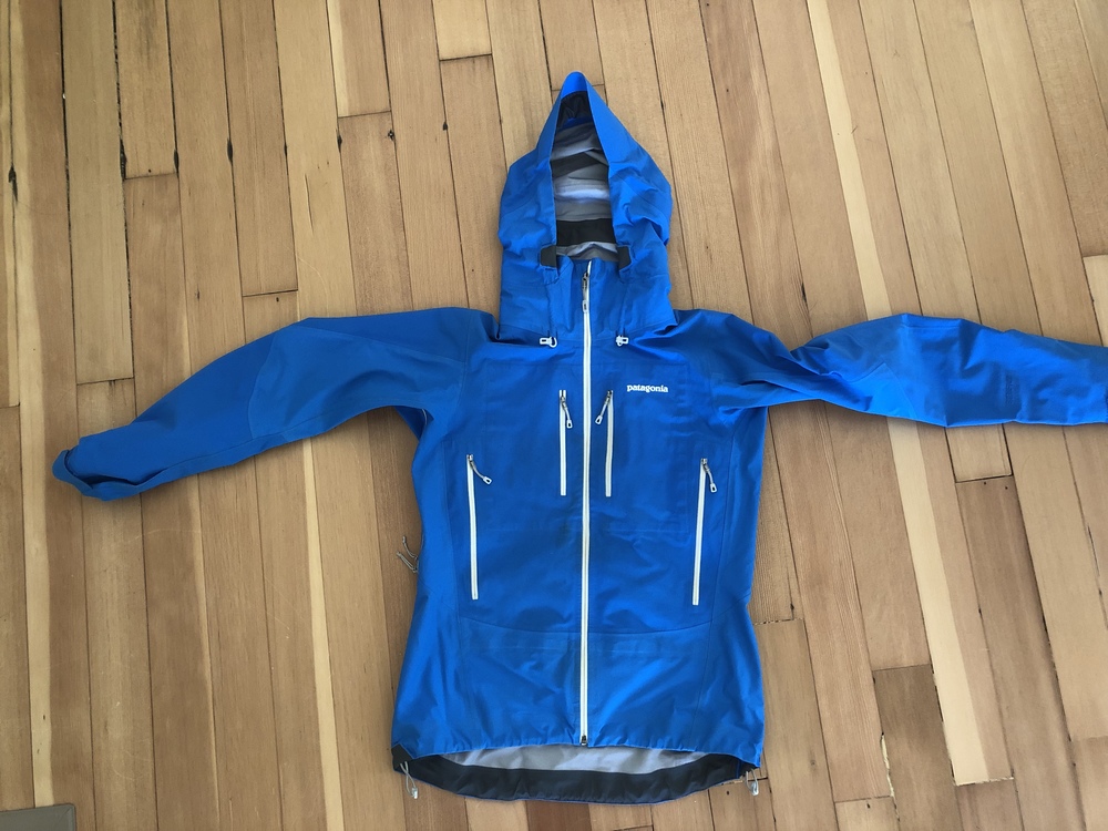 Patagonia gore on sale tex rain jacket