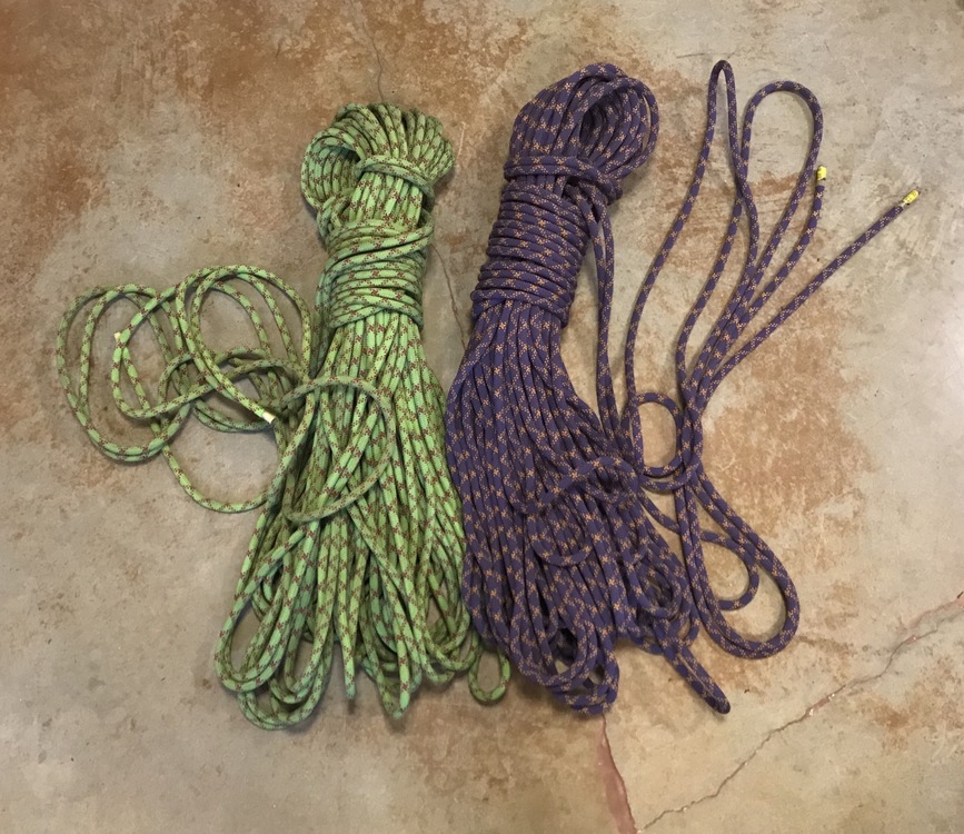 SOLD: Sterling 8.4 duetto half ropes 60M