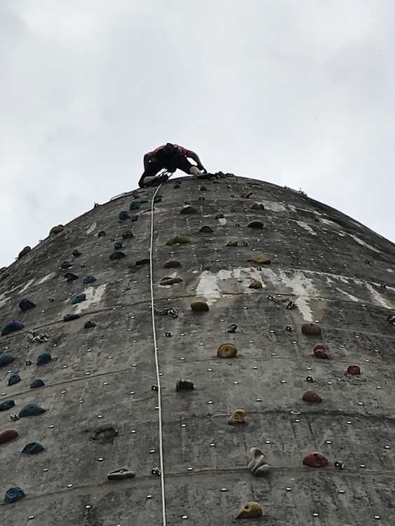 Winkel Tower Climbing in Germany