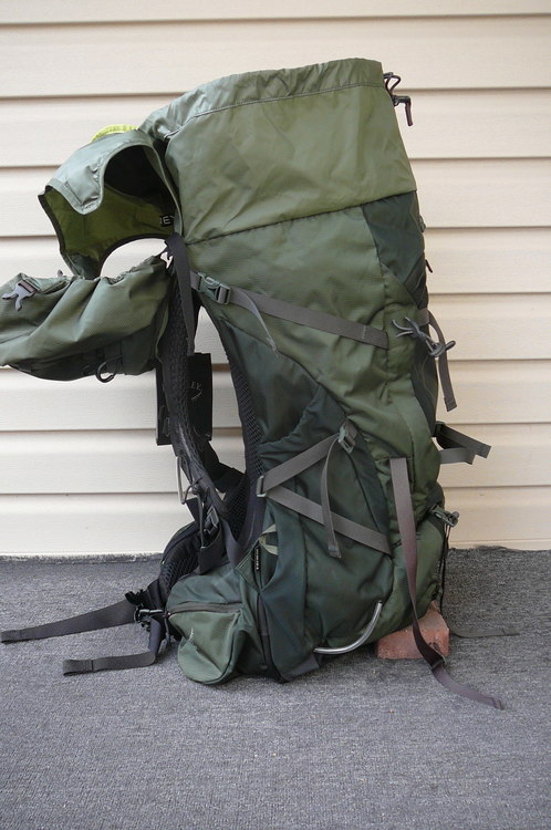 osprey aether 70 green