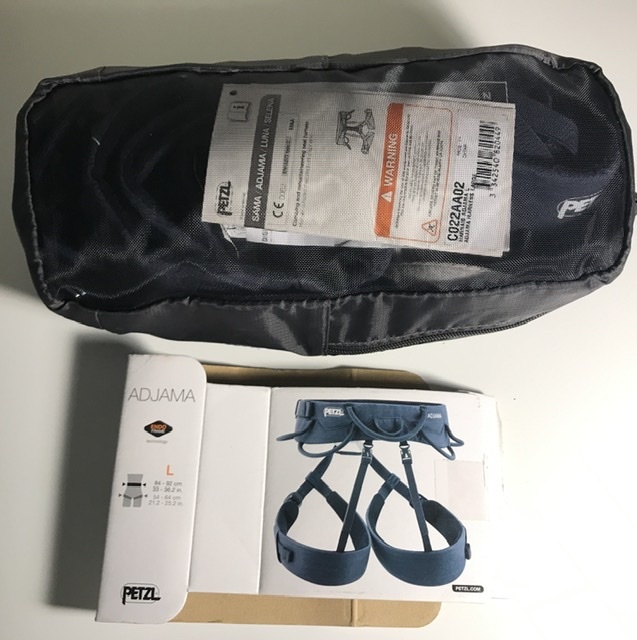 petzl adjama sizing