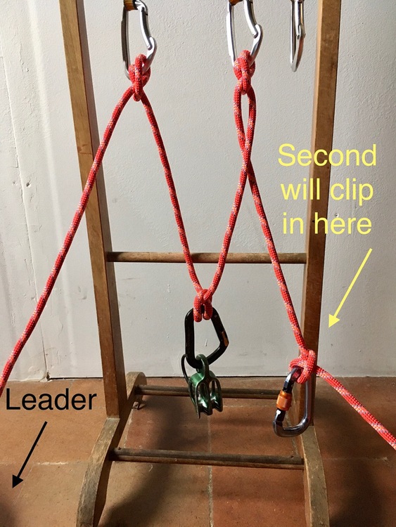 Is this rope anchor ok? (clove hitch galore)