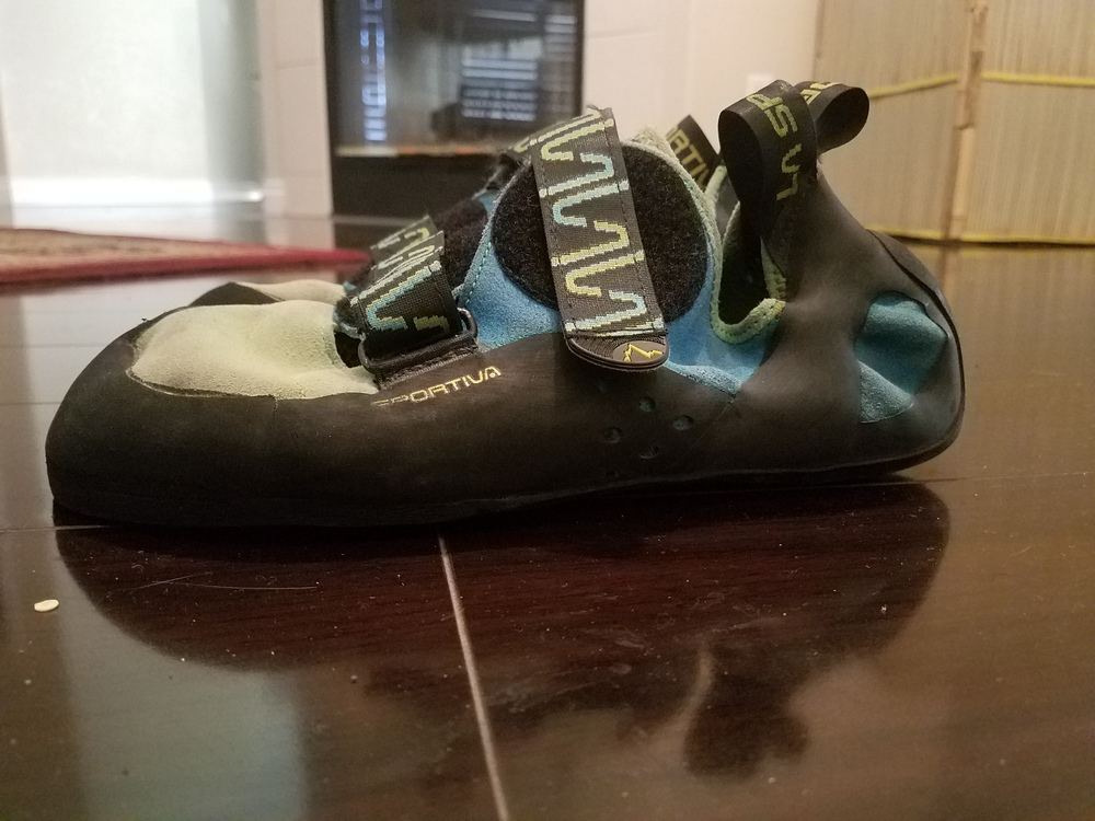 FS La Sportiva Katana Velcro Climbing Shoes, Two Pairs Euro Size 43.5