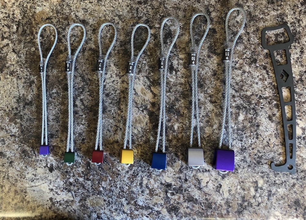 Unused climbing nuts for sale