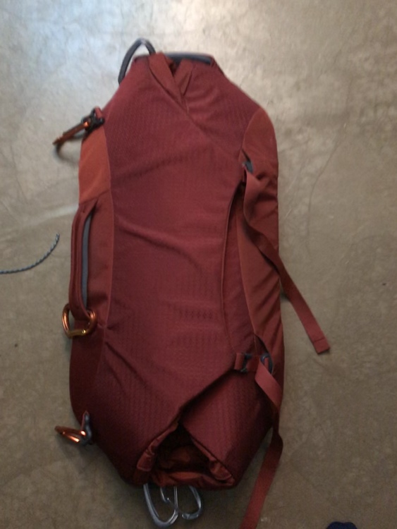 FS Osprey and Patagonia duffle bag