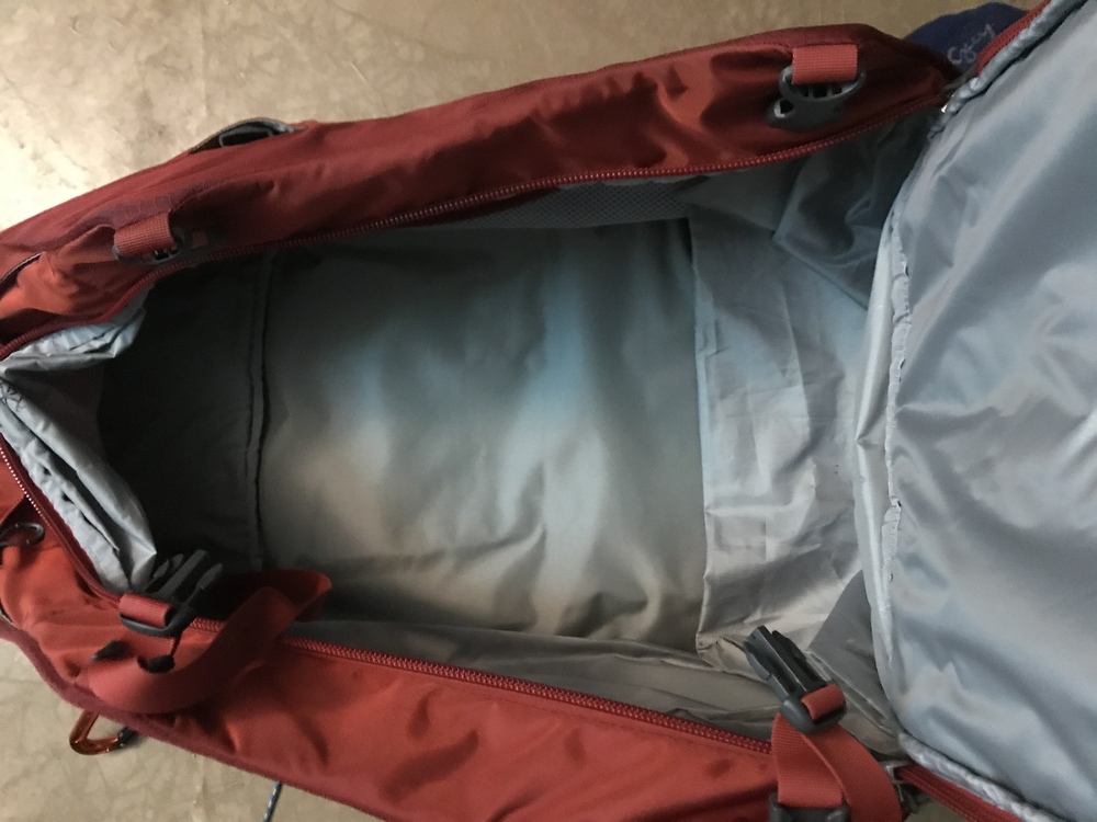 FS Osprey and Patagonia duffle bag