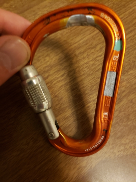 Petzl Vulcan Screw Lock Carabiner (End-of-Series)