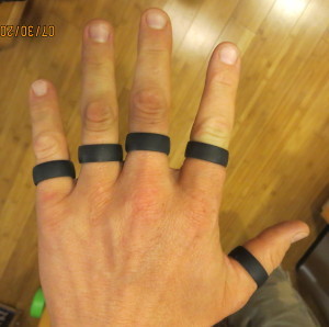 Finger rubber