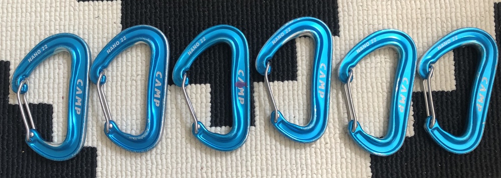 C.A.M.P. NANO 22 - Moschettone Ultra Leggero Per Arrampicata E Alpinismo - Foto 11