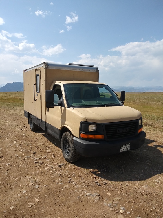 box truck camper conversion