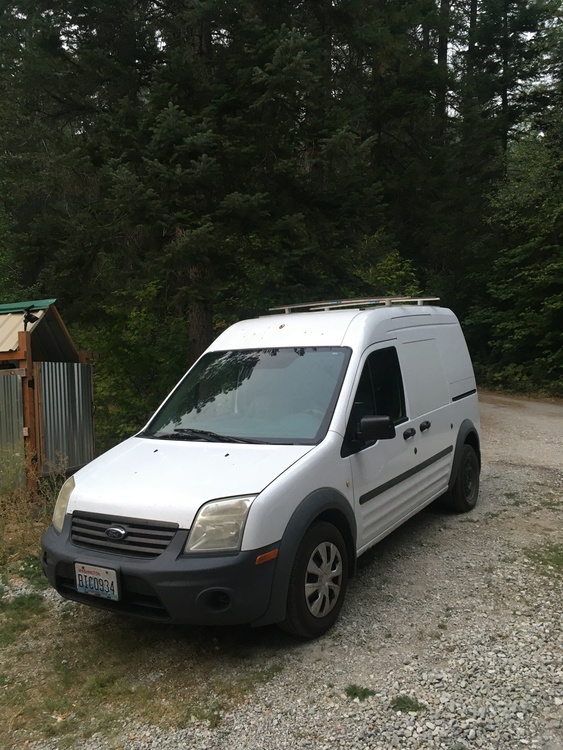 Ford Transit connect camper van