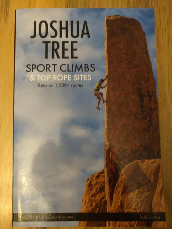 Bouldering guide books for JTree, Black Moutain & surrounding areas