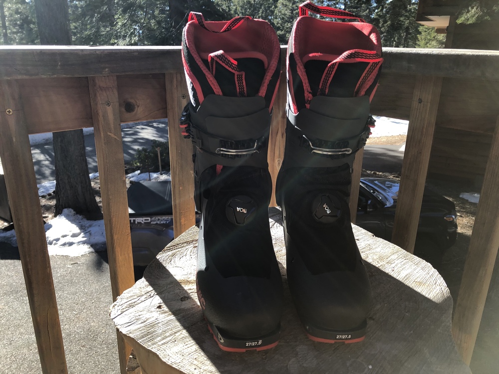 splitboard hard boot setup