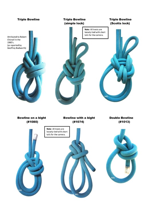 What are benefits of bowline on a bight?