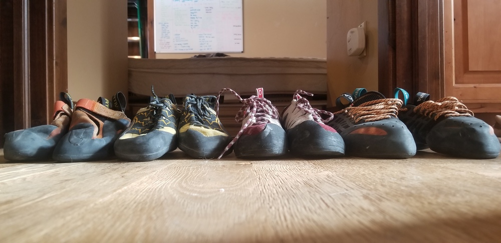 FS: Sportiva Lace Katana (37.5), Sportiva Python (37), 5.10 Siren