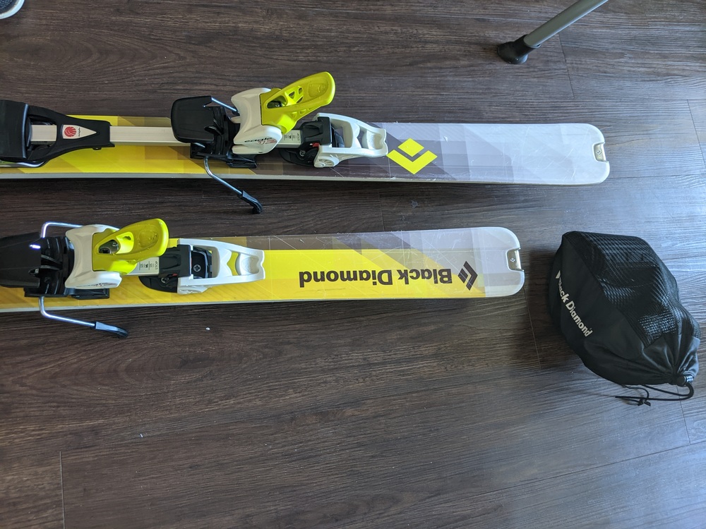 168cm Beginner Backcountry Skis Best Offer Accepted