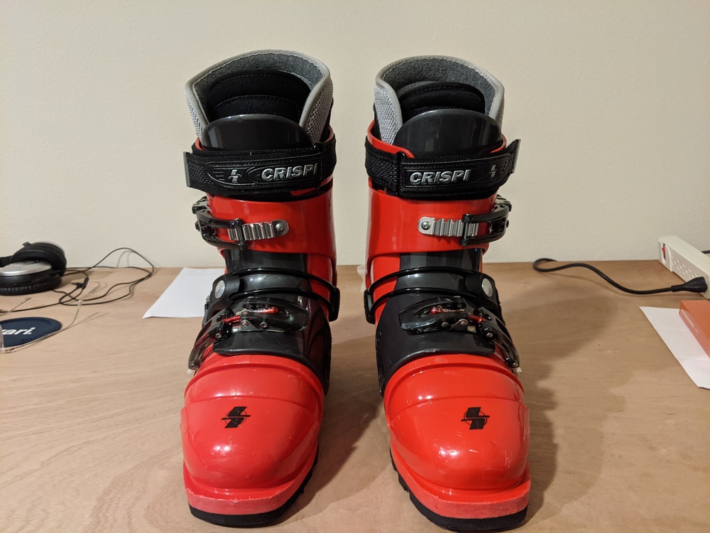 Ski boots for rail bindings - 8.5 US / 26.5 Mondo - $75 shipped