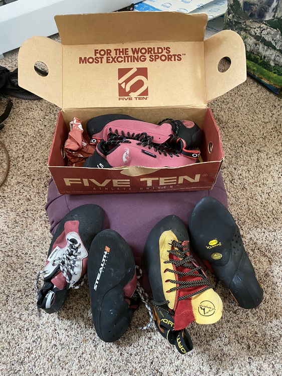 New!!!!Never Used!!! Climbing shoes for sale!!!