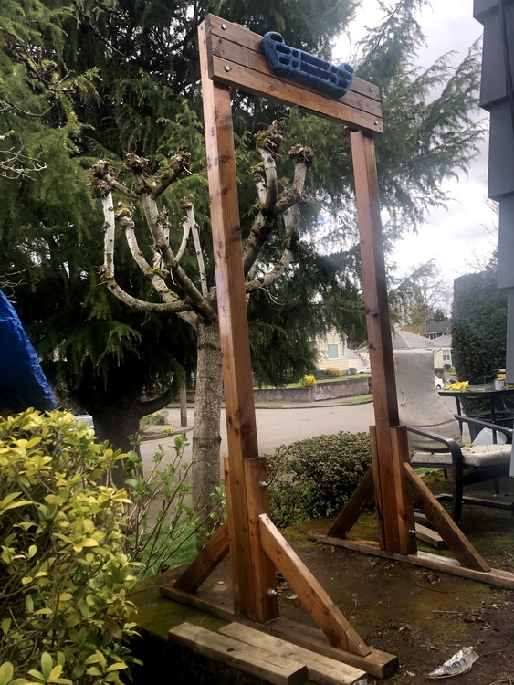 FS Freestanding Hangboard Mount Portland, OR