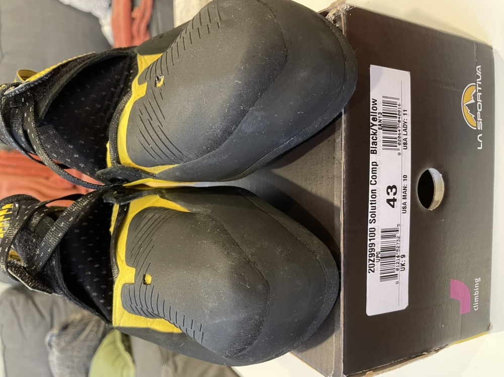 FS: La Sportiva Solution Comp 43 - $125 Like New