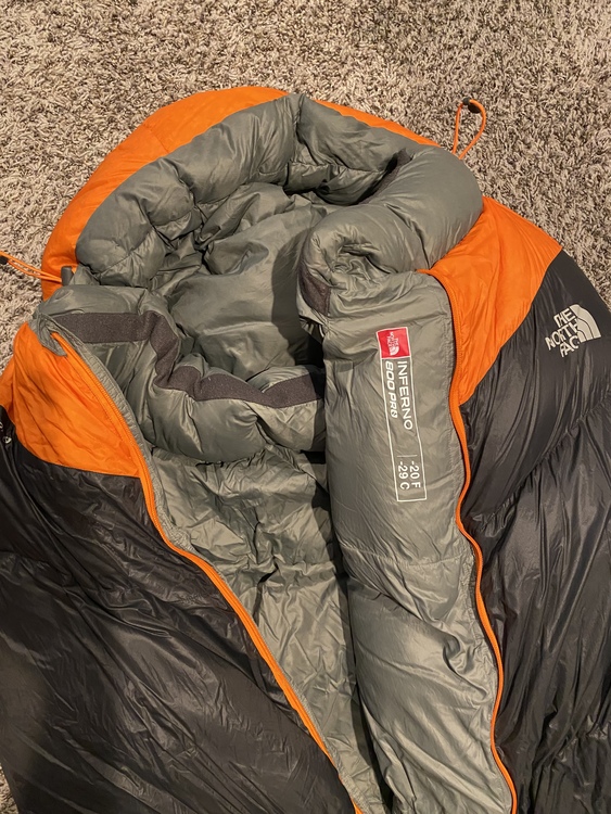 SOLD: North Face Inferno -20° Sleeping Bag
