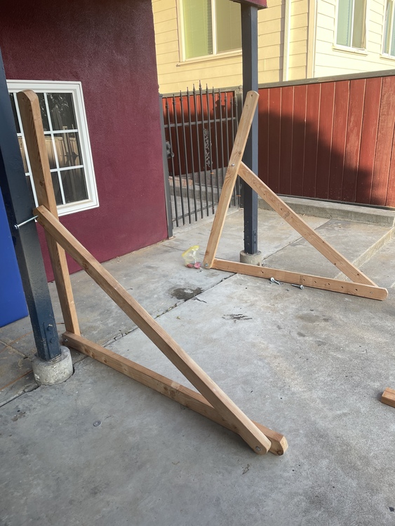 FS free standing campus board adjustable angle