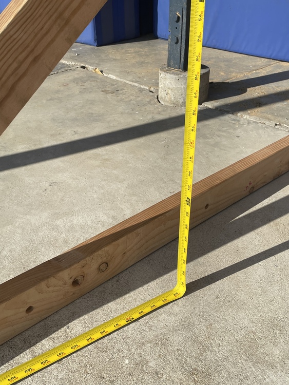 FS free standing campus board adjustable angle