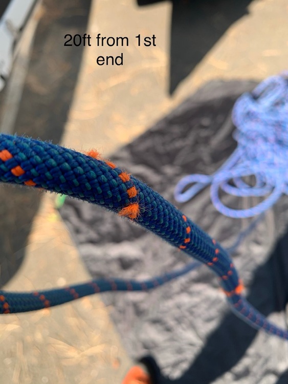 New Climbing Rope Defect Sheath