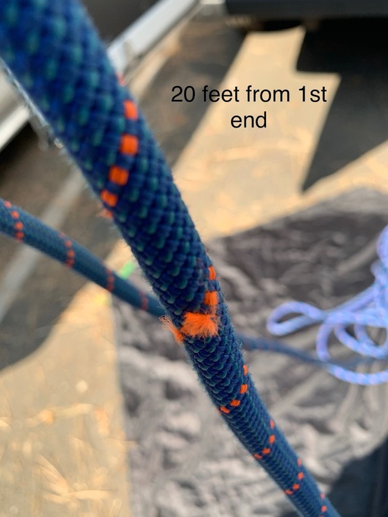 New Climbing Rope Defect Sheath