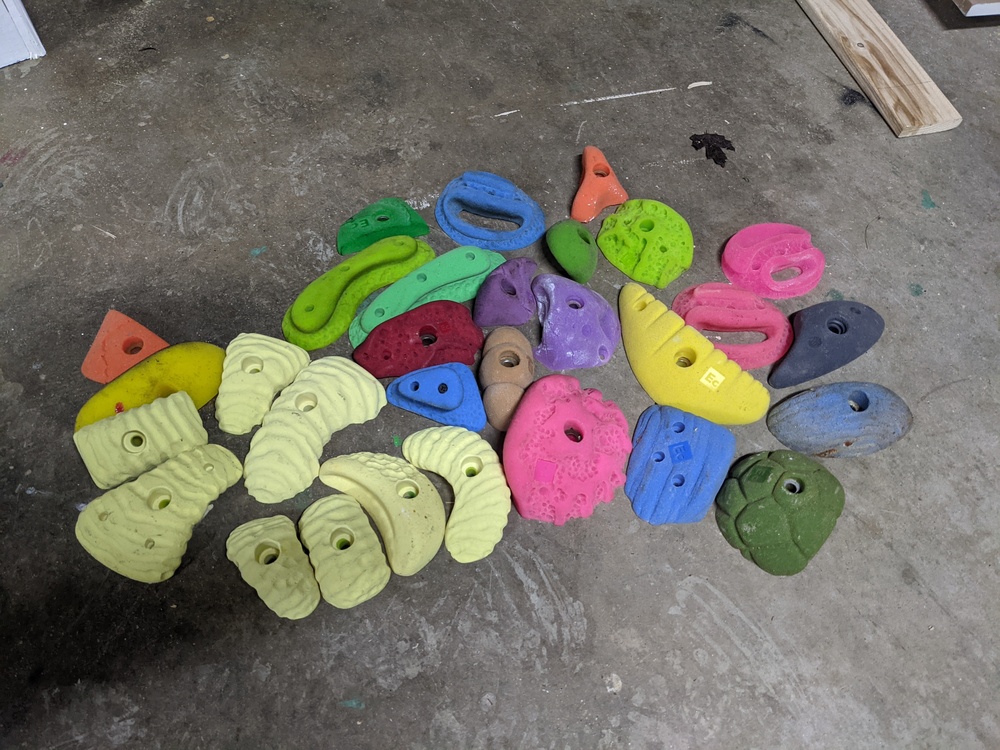 FS Used Climbing Holds