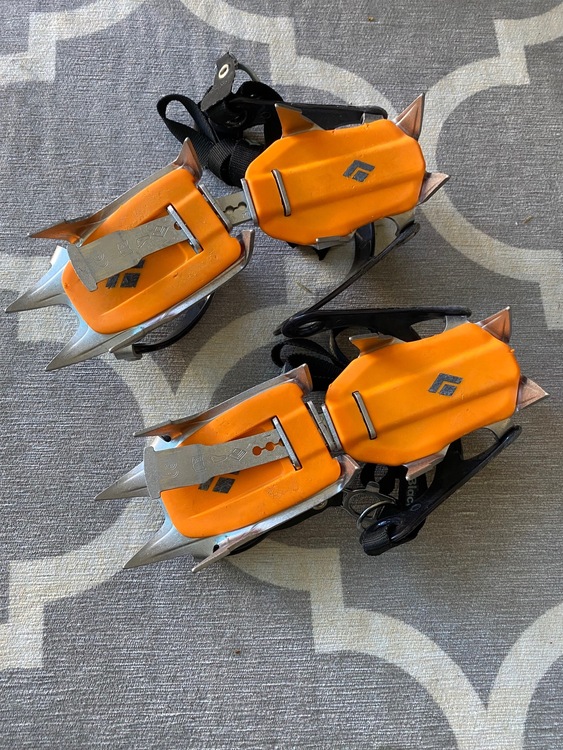 FS Black Diamond Contact Strap Crampons with ABS Plates