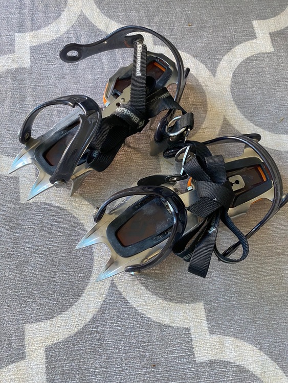 FS Black Diamond Contact Strap Crampons with ABS Plates