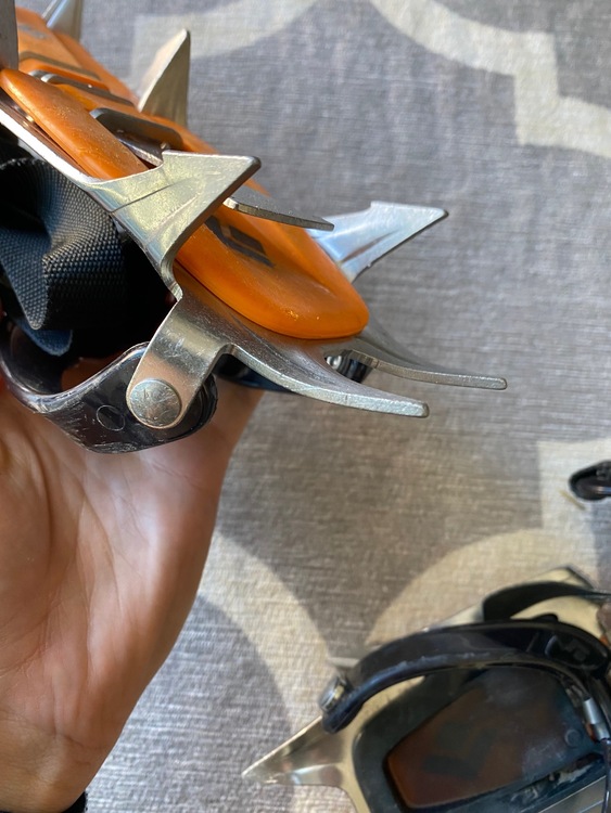 FS Black Diamond Contact Strap Crampons with ABS Plates