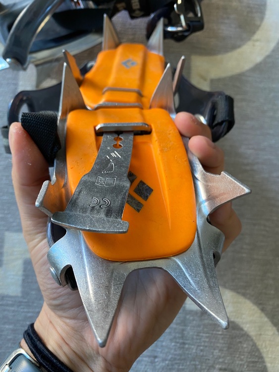 FS Black Diamond Contact Strap Crampons with ABS Plates