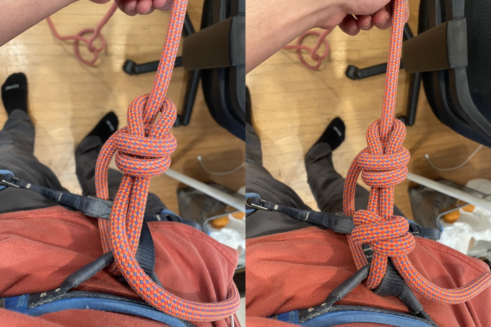 bowline figure 8 knot