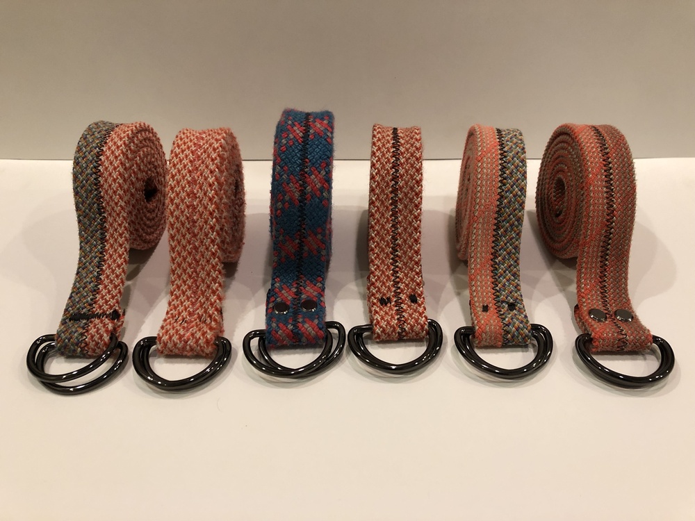 FS Belts made from retired climbing ropes