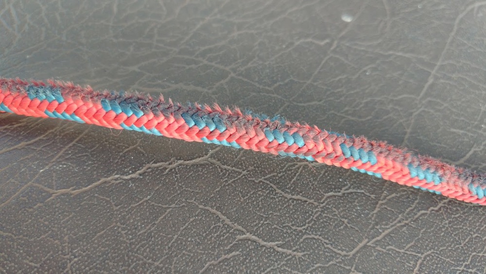 Rope just dirty, or more serious?