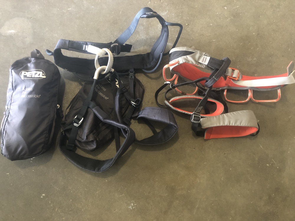 Various Ascenders, Harnesses