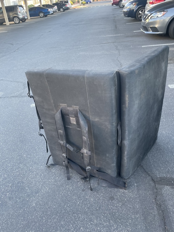 FS Organic simple crash pad 80 Las Thread Detail Lightweight Hiker