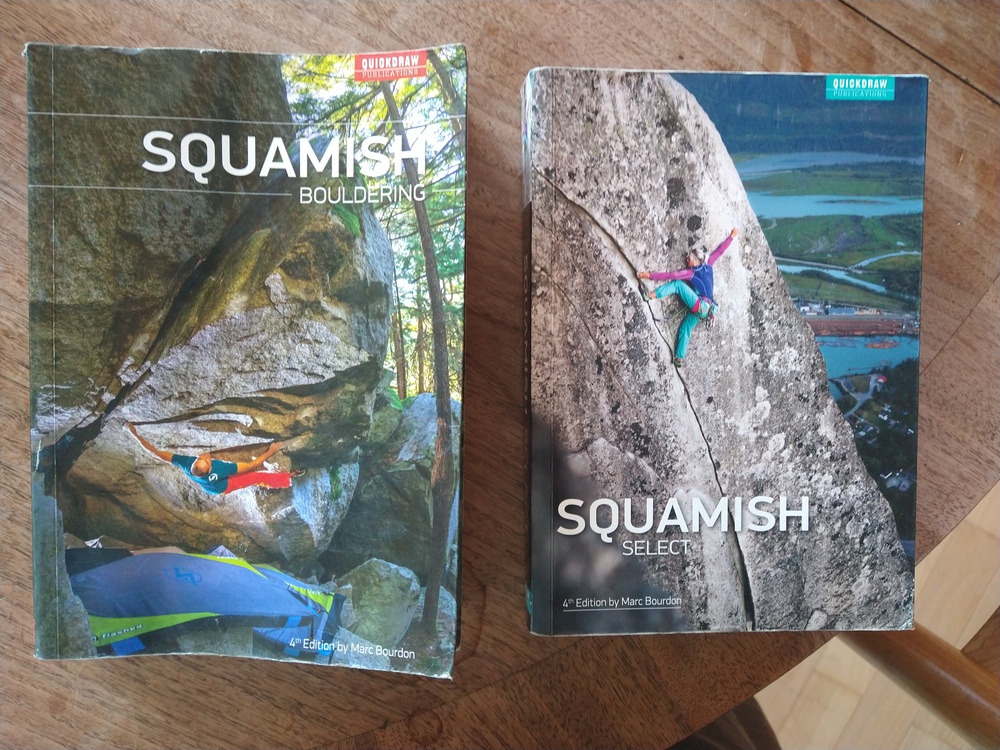 FS Guidebooks Squamish Select and Squamish Bouldering