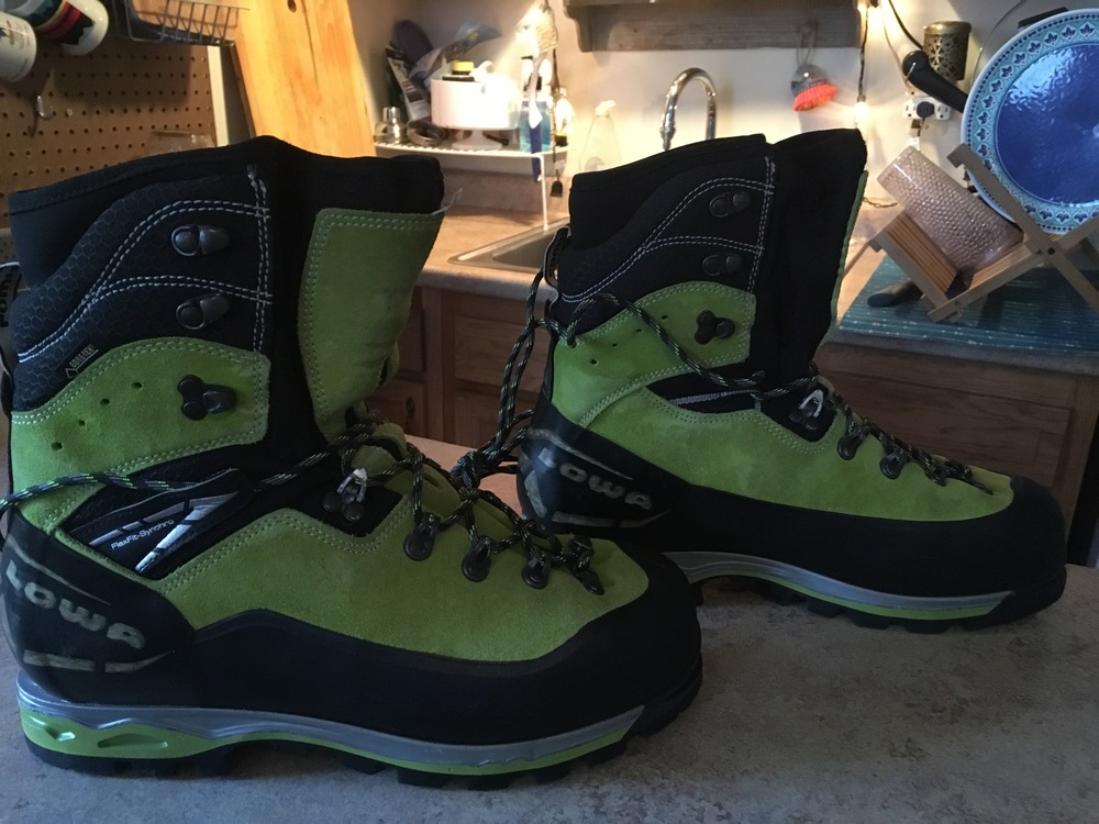 hout Medaille Parel FS: Scarpa, Lowa Mountaineering/ice boots size 44