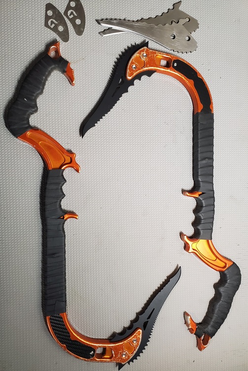 FS. Petzl Ergonomic, Krukonogi, Reparto Corse Force Alloys, Dart
