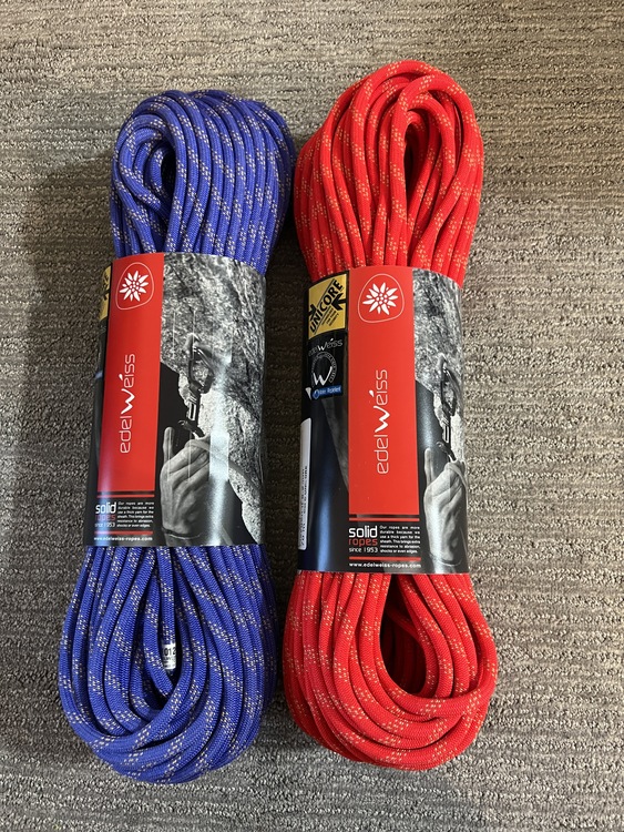 FS: New Edelweiss Oxygen II SuperEverDry Half Ropes