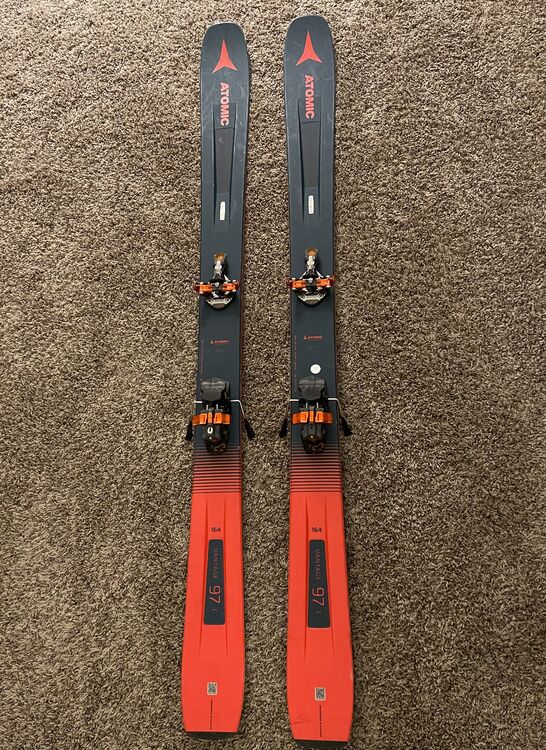 FS: Complete Ski Touring Setup: Atomic Vantage 97C 164cm skis with G3 ...