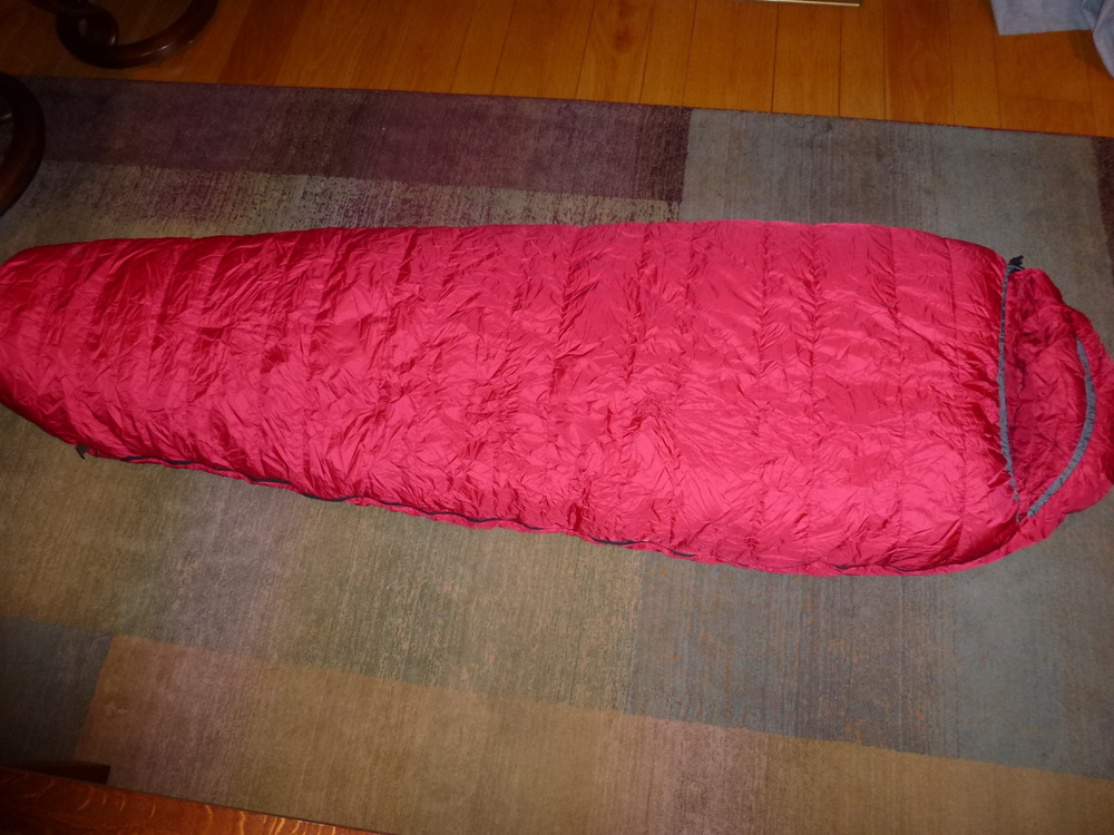 Feathered Friends Widgeon 10 Degree Down Sleeping Bag LONG left zip