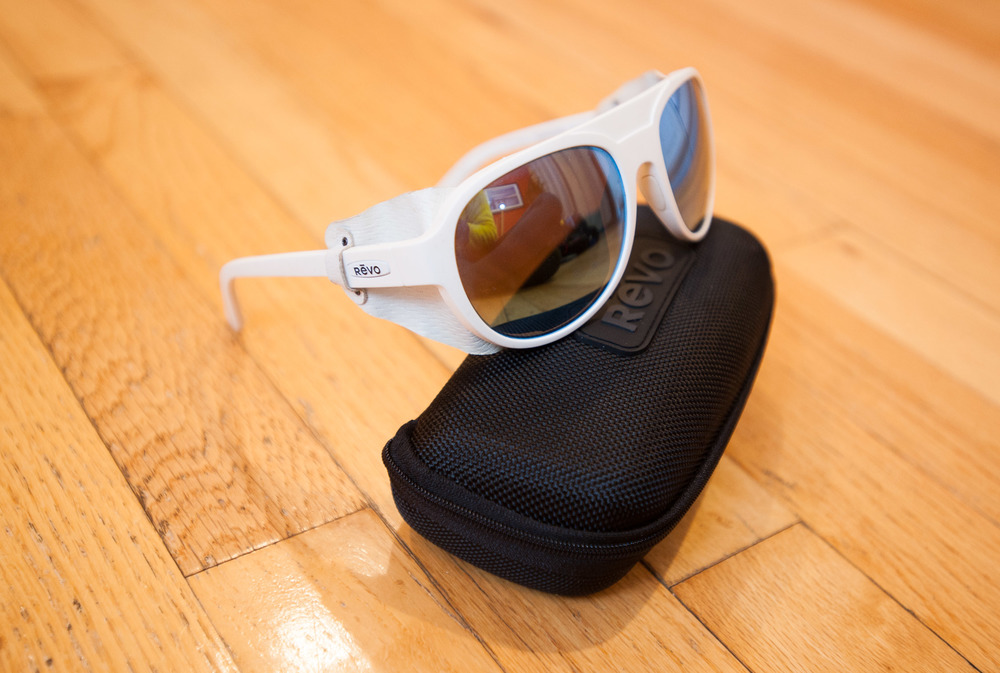 Revo Polarized Sunglasses Traverse Glacier Frame 57 mm 